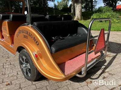 Elektrisk golfbil för sightseeing med 12 sittplatser