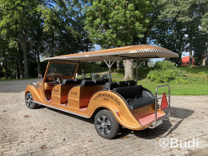 Elektrisk golfbil för sightseeing med 12 sittplatser