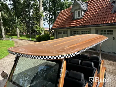 Elektrisk golfbil för sightseeing med 12 sittplatser