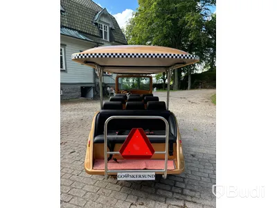 Elektrisk golfbil för sightseeing med 12 sittplatser