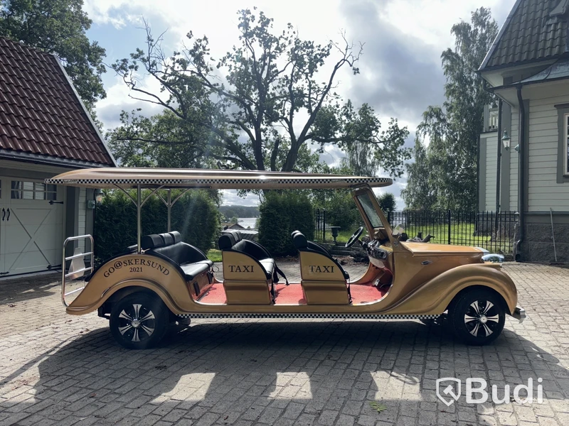Elektrisk golfbil för sightseeing med 12 sittplatser