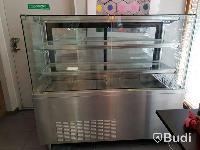 Konditorkyl PLASTMET B1500 X H1400 X D650mm 230V / 50Hz 130kg Temp plus5-plus12 Nypris ca: 45,000SEK