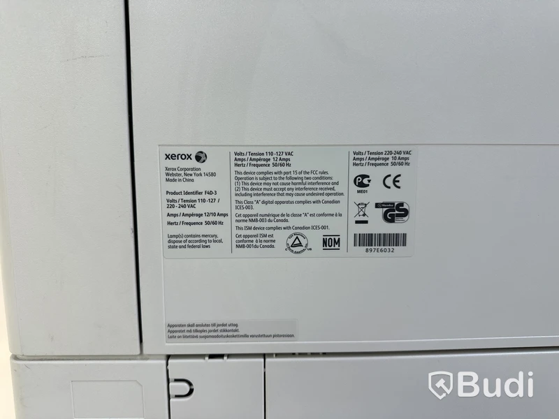 Skrivare/skanner/kopiator Xerox Workcenter 7545 F4D-3