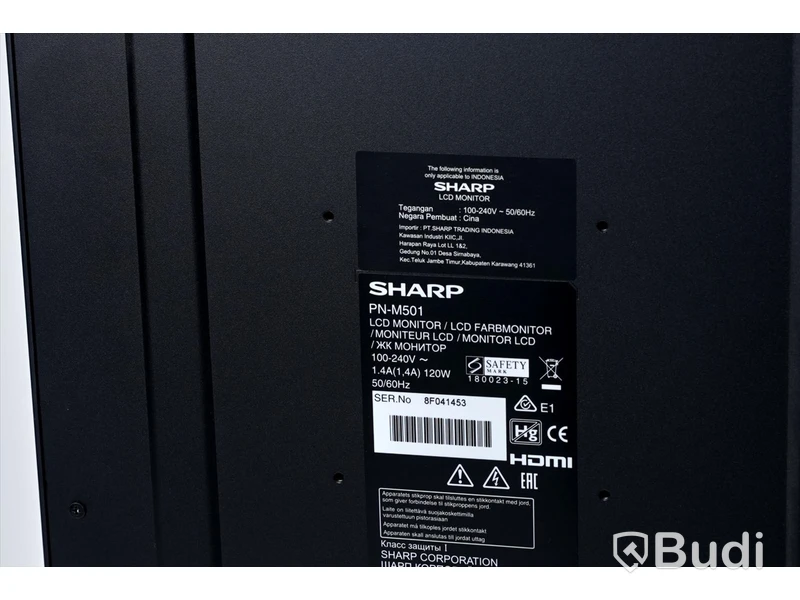 LCD Skärm 50" – Sharp PN-M501