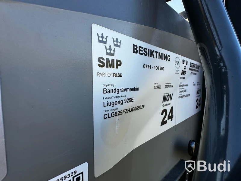 Grävmaskin LiuGong CLG925E -2018 - EXPORT