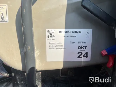 Liugong 922E Grävmaskin -2017