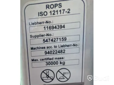 Grävmaskin Liebherr R924 - EXPORT