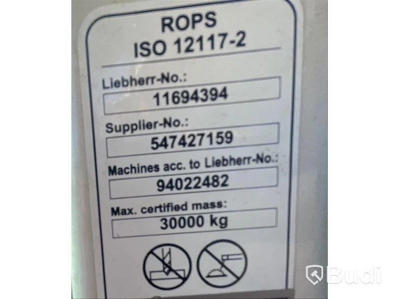 Grävmaskin Liebherr R924 - EXPORT