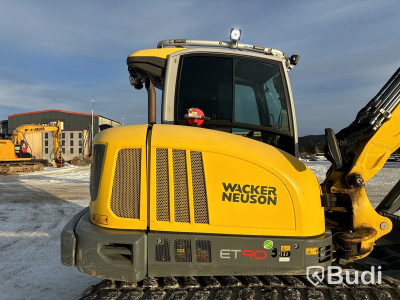 Bandgrävare Wacker Neuson ET90 | 2695h | 2019 | flera redskap