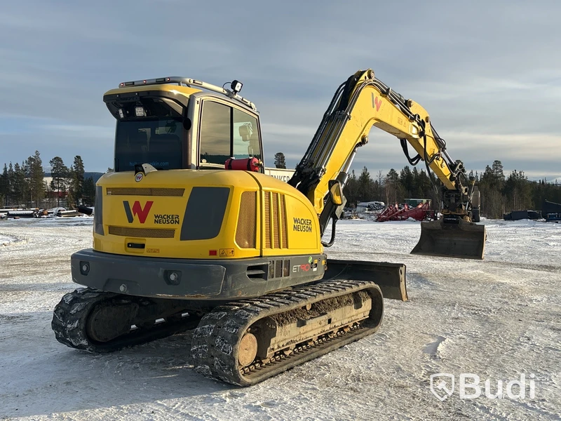 Bandgrävare Wacker Neuson ET90 | 2695h | 2019 | flera redskap