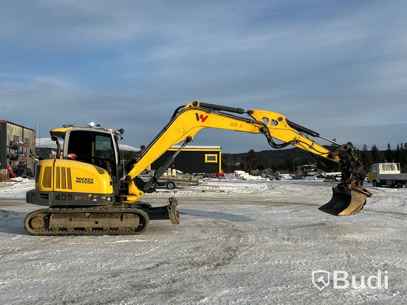 Bandgrävare Wacker Neuson ET90 | 2695h | 2019 | flera redskap