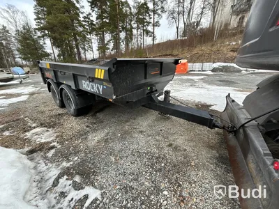 Entreprenadsläp Rocky 10-ton.