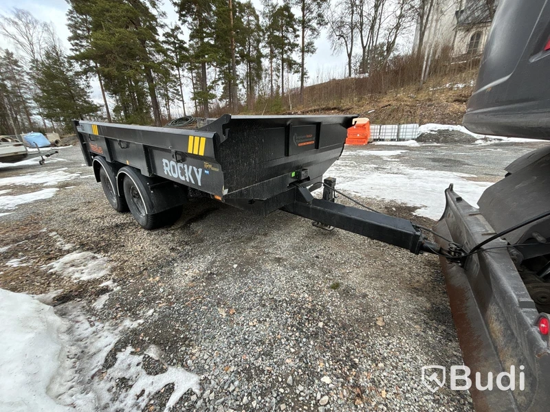 Entreprenadsläp Rocky 10-ton.