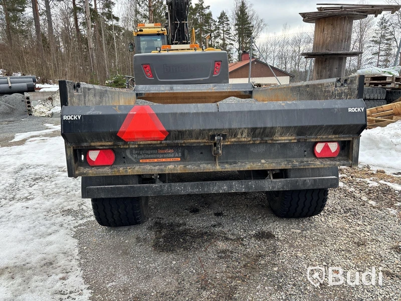 Entreprenadsläp Rocky 10-ton.
