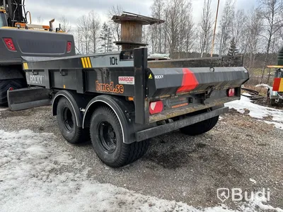 Entreprenadsläp Rocky 10-ton.