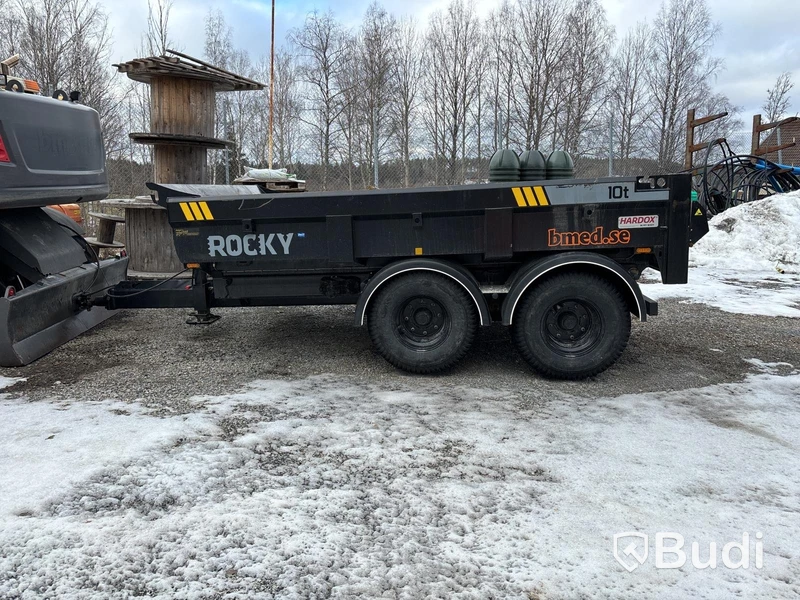 Entreprenadsläp Rocky 10-ton.