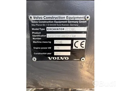 Grävmaskin Volvo EC 220