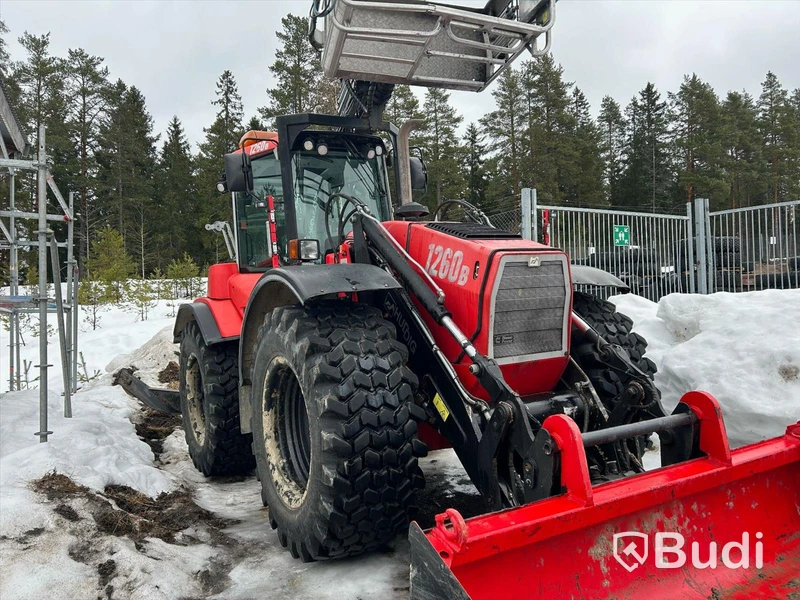 Grävlastare Huddig 1260B med lift, -2009