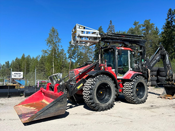 Grävlastare Huddig 1260B med lift, -2009