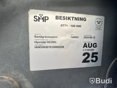 Bandgrävmaskin Hyundai HX300L -2016 (8509H)