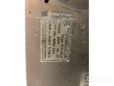 Diskmaskin Wexiödisk WD-6EA med diskbänkar