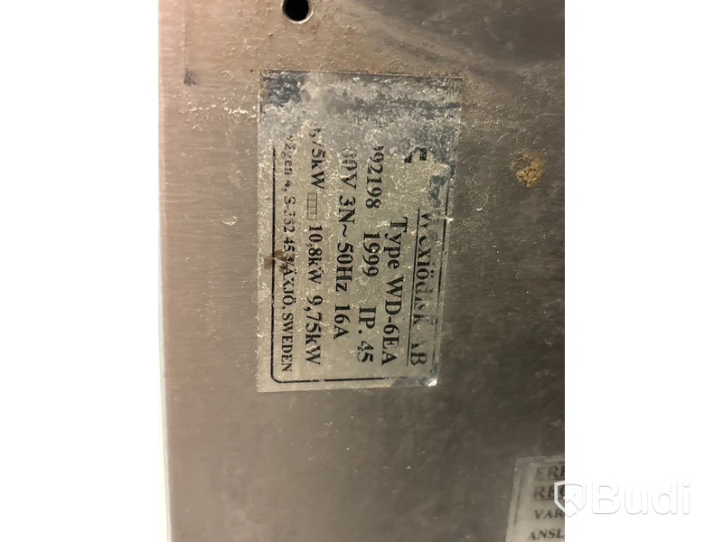 Diskmaskin Wexiödisk WD-6EA med diskbänkar
