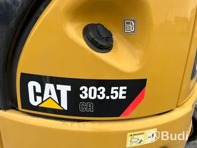 Minigrävare CAT 303.5E CR med tillbehör