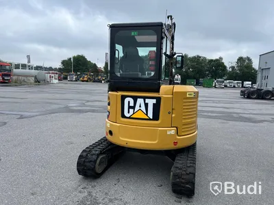 Minigrävare CAT 303.5E CR med tillbehör