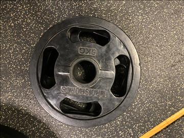 2st vikter 5kg Prosports