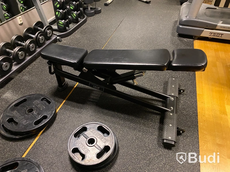 Träningsbänk Casall Professional Ställbar
