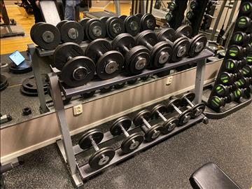 Hantelset Gymtec ink ställning