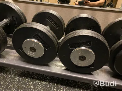 Hantelset Gymtec ink ställning