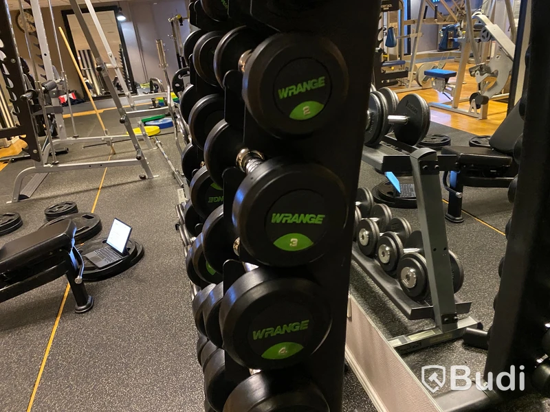 Hantelset Wrange ink ställning