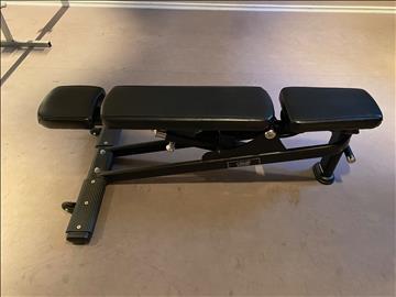 Träningsbänk Casall Professional ställbar
