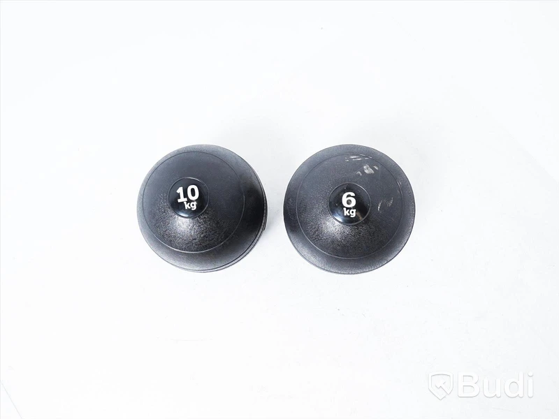 2 st. Viktbollar, Exceed, 6 kg och 10 kg