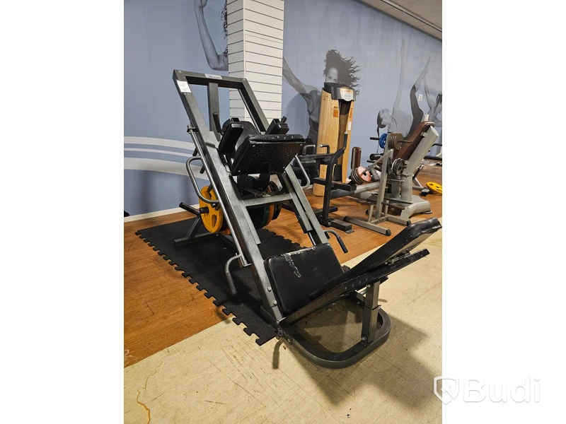 Kombinerad benpress och hacklift