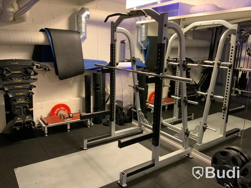 Power rack med skivstång
