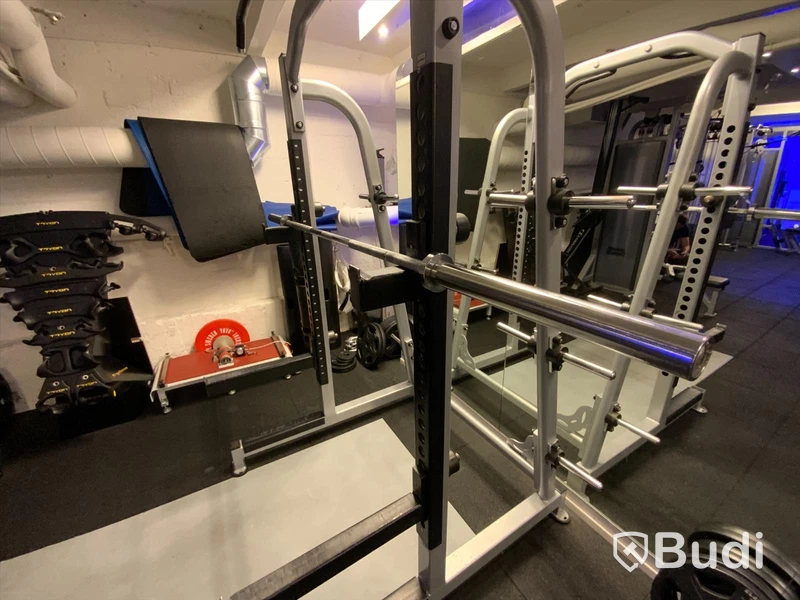 Power rack med skivstång