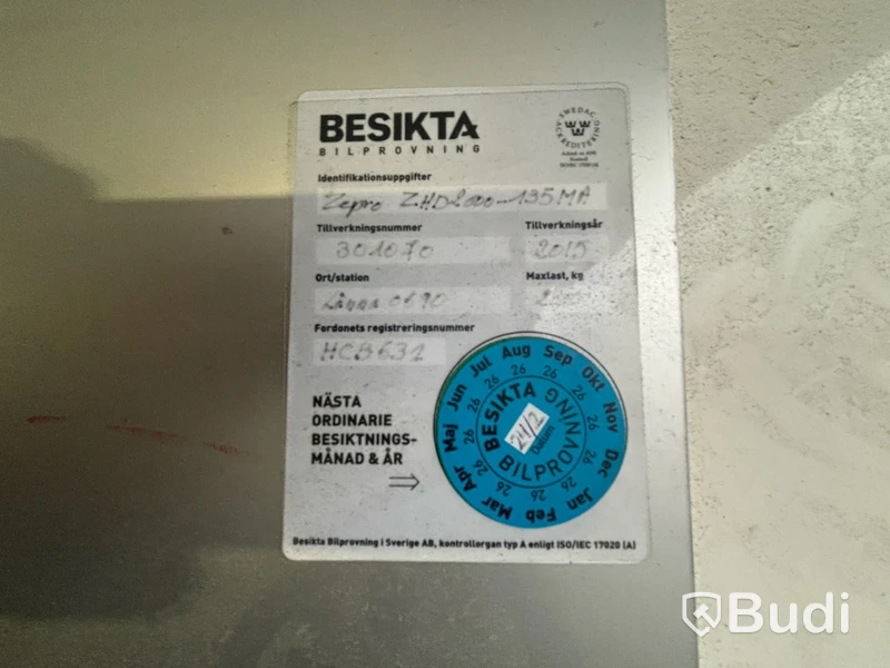 Distributionsbil Volvo FL 250 -2015
