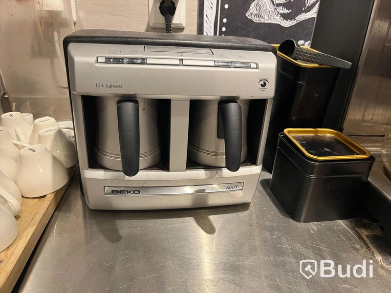 Dubbel kaffekokare Beko