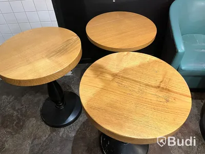 3st Runda mindre cafebord