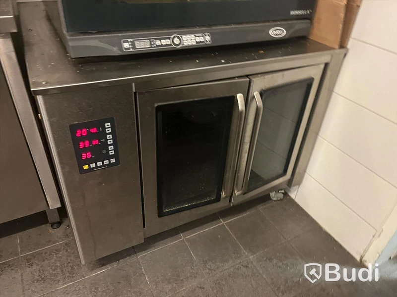 FIMAK Makina bageriugn halvhöjd med ångfunktion på hjul