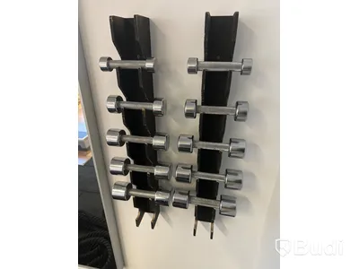 Set med 10 st. Hantlar 1, 2, 3, 4 och 5 kg
