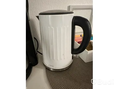 Kaffebryggare, vattenkokare och diverse glas