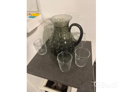 Kaffebryggare, vattenkokare och diverse glas
