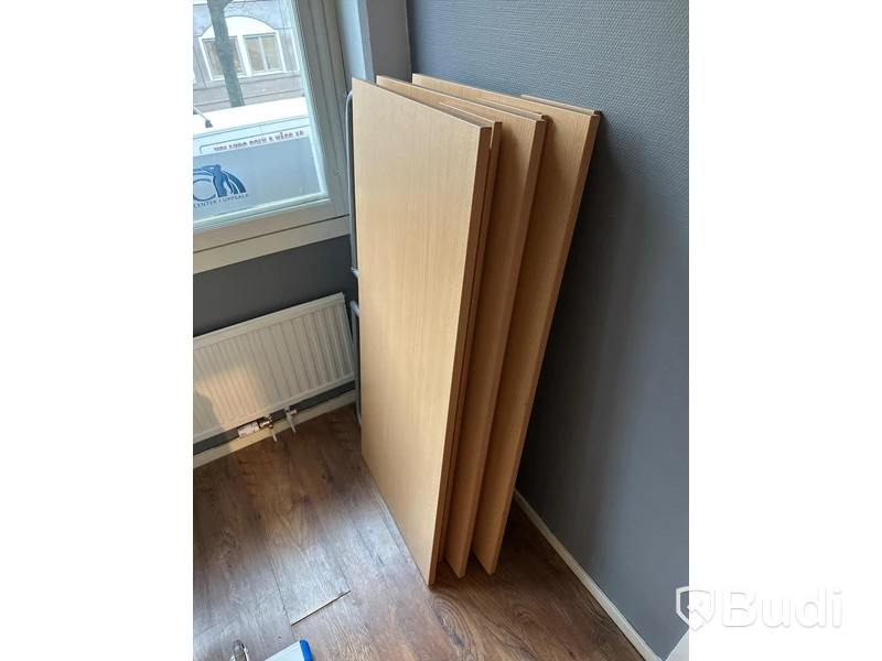 4 st. Ihopfällbara bord + 12 st. Ihopfällbara stolar