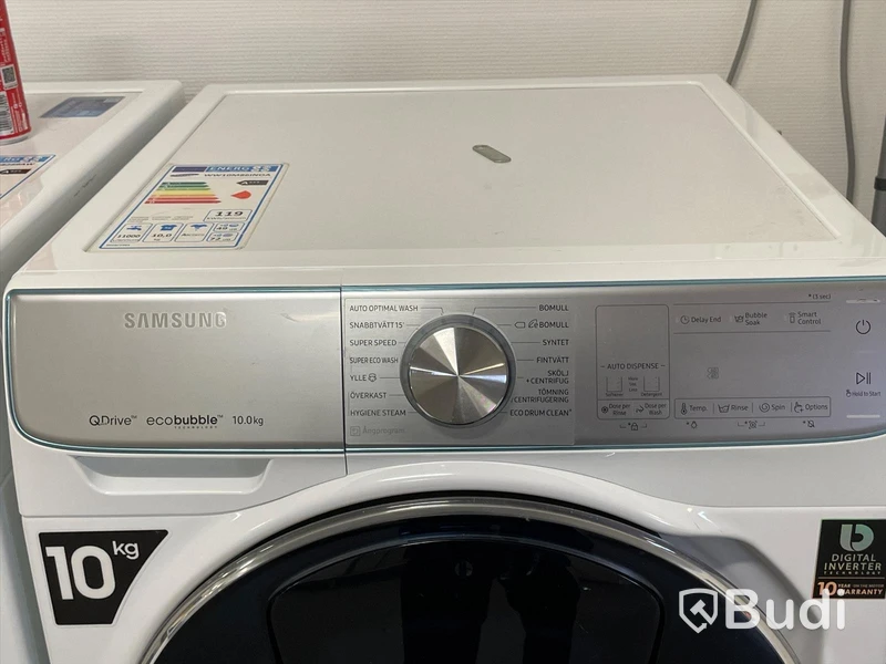 Tvättmaskin Samsung QDrive Ecobubble 10 kg