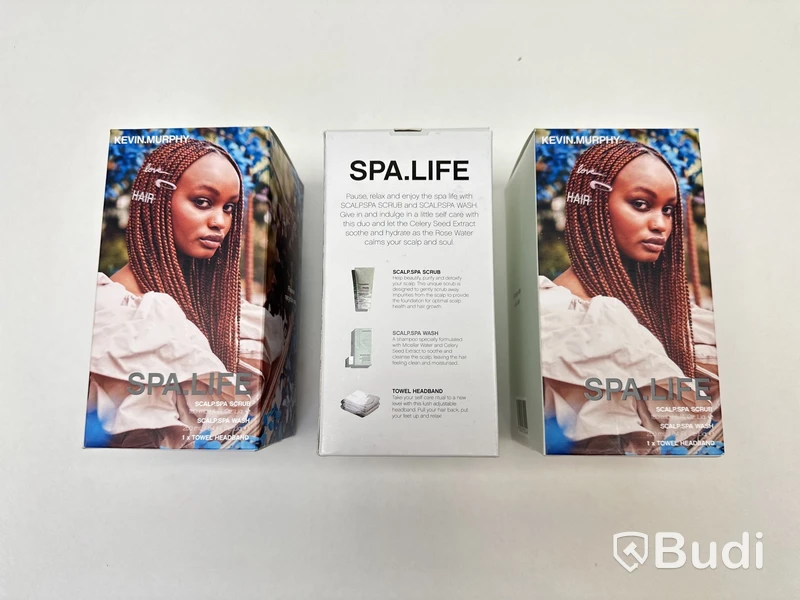3 st. pkt. Spa.Lifekit Kevin Murphy, scalp.spa