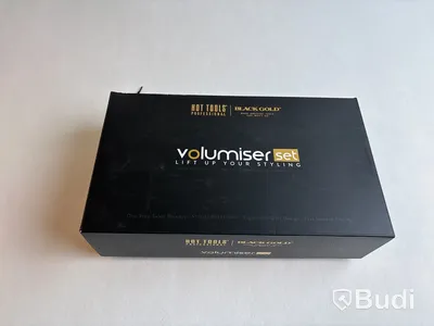 Varmluftsborste Volumiser set Black Gold