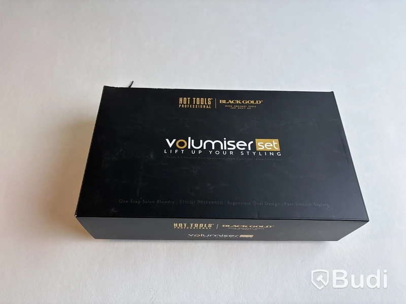 Varmluftsborste Volumiser set Black Gold